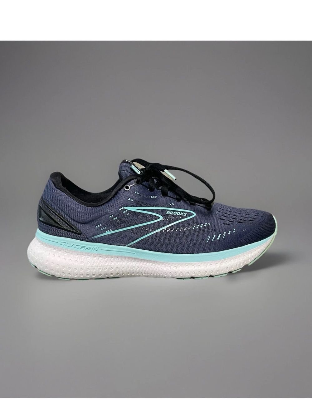 Brooks Glycerin 19 Women's Blue Running Shoes Size 8.5B
